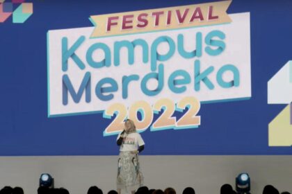 Mahasiswa Berbagi Praktik Baik Program MBKM di Festival Kampus Merdeka
