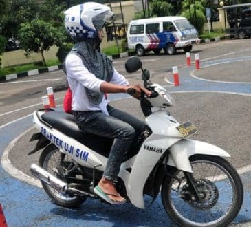 Ujian Sim Wacanakan Ujian SIM C Menggunakan Motor Listrik