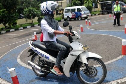 Ujian Sim Wacanakan Ujian SIM C Menggunakan Motor Listrik